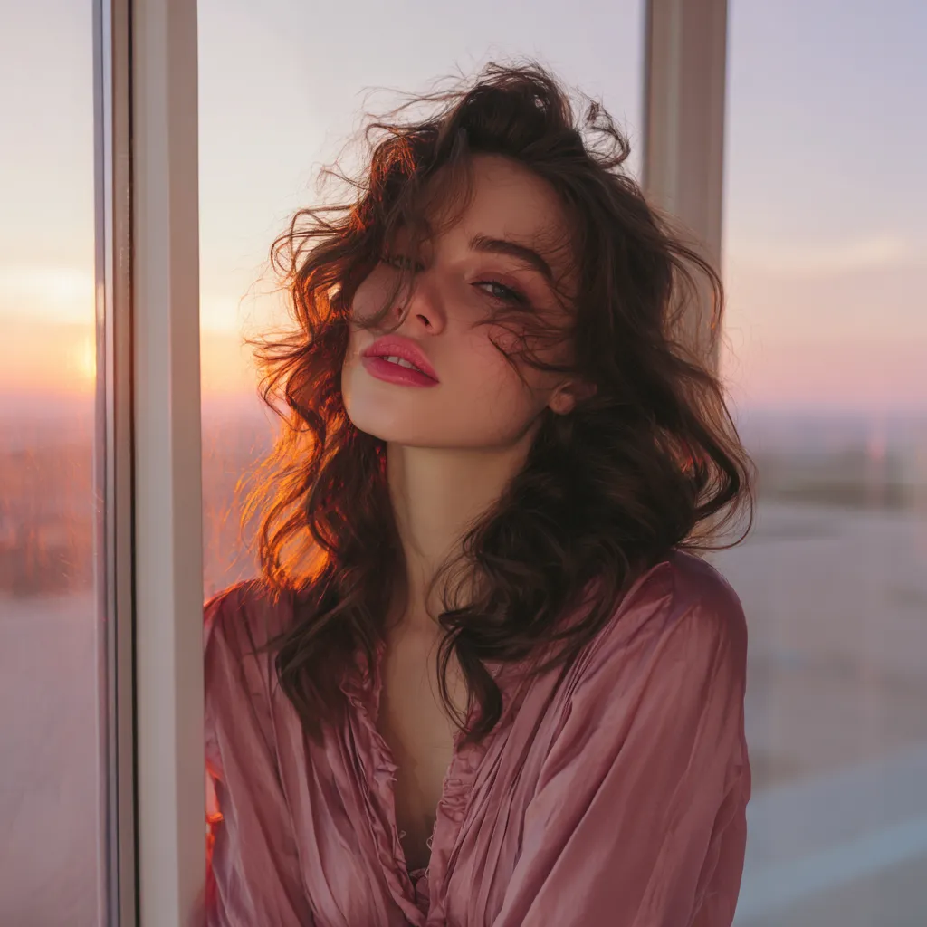 Ruby — the featured Flirt AI companion, Sweet Trouble persona